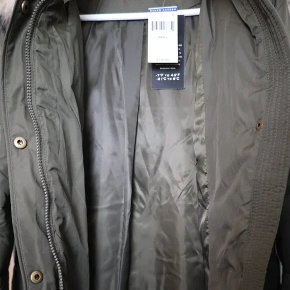 Lauren Ralph Lauren Padded Down Jacket, Litchfield Loden - Picture 4 of 11